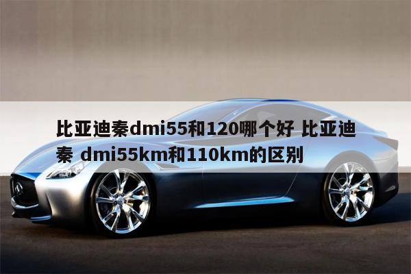 比亚迪秦dmi55和120哪个好 比亚迪秦 dmi55km和110km的区别 